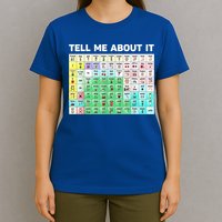 Tell Me About It Speech Language Pathology AAC Sped Teacher T-Shirt