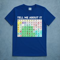 Tell Me About It Speech Language Pathology AAC Sped Teacher T-Shirt