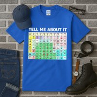 Tell Me About It Speech Language Pathology AAC Sped Teacher Tall T-Shirt