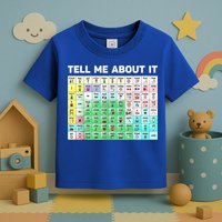 Tell Me About It Speech Language Pathology AAC Sped Teacher Toddler T-Shirt