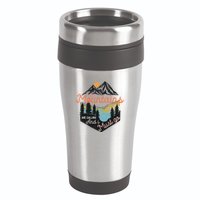 The Mountains Are Calling And I Must Go 16oz Travel Tumbler
