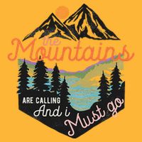 The Mountains Are Calling And I Must Go Pom Pom 12in Knit Beanie
