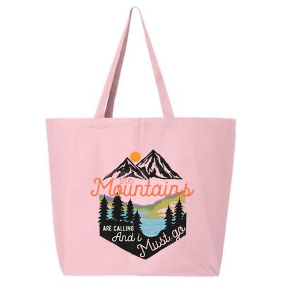 The Mountains Are Calling And I Must Go 25L Jumbo Tote