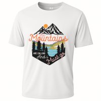The Mountains Are Calling And I Must Go Performance Shirt