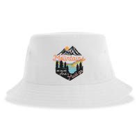 The Mountains Are Calling And I Must Go Sustainable Bucket Hat