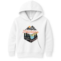 The Mountains Are Calling And I Must Go Kids Hoodie