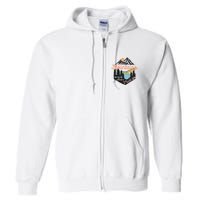 The Mountains Are Calling And I Must Go Full Zip Hoodie