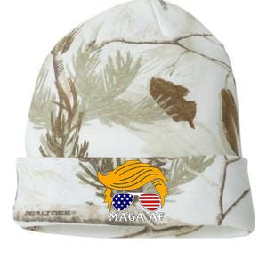 Trump Maga Af Funny Parody Orange Hair Kati Licensed 12" Camo Beanie