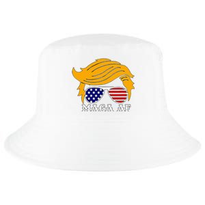 Trump Maga Af Funny Parody Orange Hair Cool Comfort Performance Bucket Hat