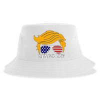 Trump Maga Af Funny Parody Orange Hair Sustainable Bucket Hat