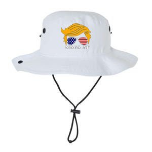 Trump Maga Af Funny Parody Orange Hair Legacy Cool Fit Booney Bucket Hat