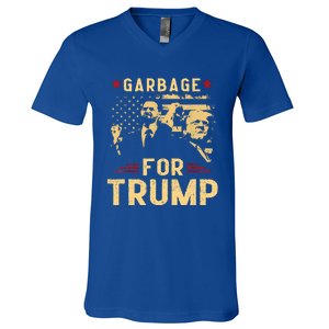 Trump Make American Garbage Great Again V-Neck T-Shirt