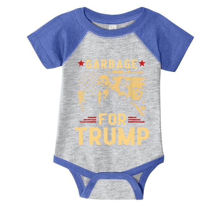 Trump Make American Garbage Great Again Infant Baby Jersey Bodysuit