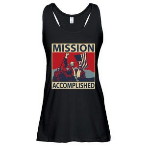 Trump Mission Accomplished Ladies Essential Flowy Tank