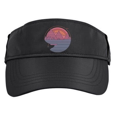 The Mountains Are Calling Adult Drive Performance Visor