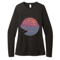 The Mountains Are Calling Womens CVC Long Sleeve Shirt