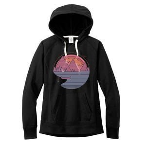 The Mountains Are Calling Women's Fleece Hoodie