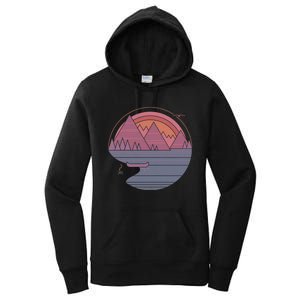 The Mountains Are Calling Women's Pullover Hoodie