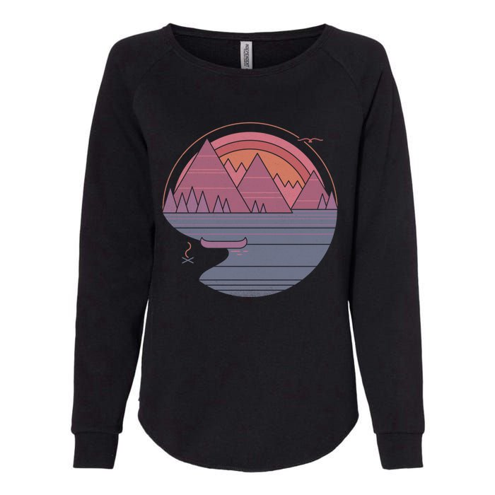 The Mountains Are Calling Womens California Wash Sweatshirt