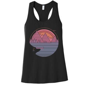 The Mountains Are Calling Women's Racerback Tank