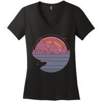 The Mountains Are Calling Women's V-Neck T-Shirt