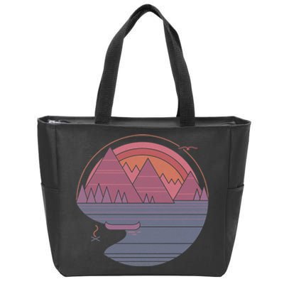 The Mountains Are Calling Zip Tote Bag