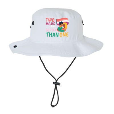 Two Moms Are Better Than One Lgbt Lesbian Couple Pride Month Gift Legacy Cool Fit Booney Bucket Hat