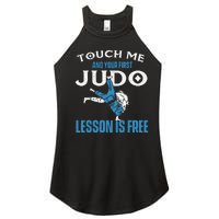 Touch Me And Your First Judo Lesson Is Free Judoka Judoist Women’s Perfect Tri Rocker Tank