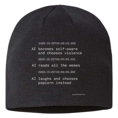 The Moment Artificial Intelligence Becomes Selfaware Sustainable Beanie