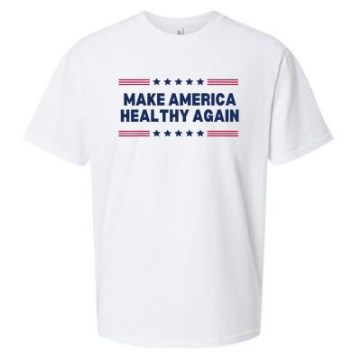 Trump Make America Healthy Again Sueded Cloud Jersey T-Shirt