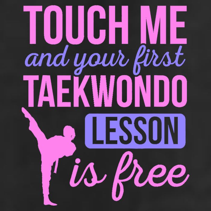 Touch Me And Your First Taekwondo Lesson Is Free Martial Art 15oz Campfire Ceramic Mug