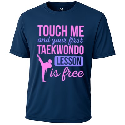 Touch Me And Your First Taekwondo Lesson Is Free Martial Art Performance Shirt