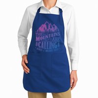 The Mountains Are Calling And I Must Go Vintage Cute Gift Apron