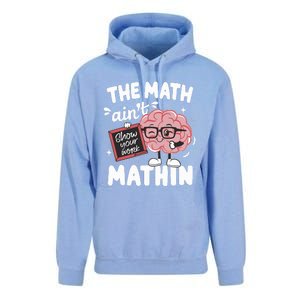 The Math AinT Mathin Funny Math Teacher Unisex Surf Hoodie