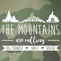 The Mountains Are Calling Big Thunder Space Splash Legacy Tie Dye Trucker Hat