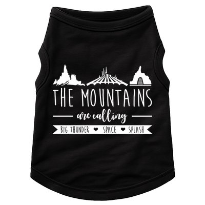 The Mountains Are Calling Big Thunder Space Splash Doggie Tank