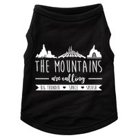 The Mountains Are Calling Big Thunder Space Splash Doggie Tank