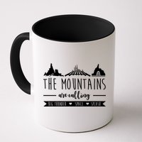 The Mountains Are Calling Big Thunder Space Splash Mug