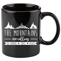 The Mountains Are Calling Big Thunder Space Splash 11oz C Handle Ceramic Mug