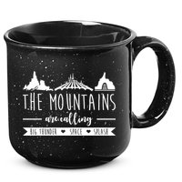 The Mountains Are Calling Big Thunder Space Splash 15oz Campfire Ceramic Mug