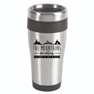 The Mountains Are Calling Big Thunder Space Splash 16oz Travel Tumbler
