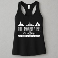 The Mountains Are Calling Big Thunder Space Splash Womens Tank Top