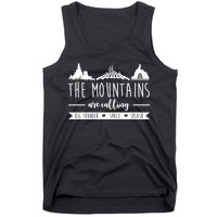 The Mountains Are Calling Big Thunder Space Splash Tank Top