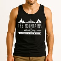 The Mountains Are Calling Big Thunder Space Splash Tank Top