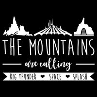 The Mountains Are Calling Big Thunder Space Splash Wool Snapback Cap