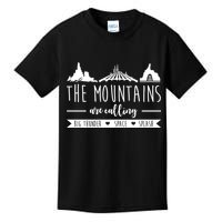 The Mountains Are Calling Big Thunder Space Splash Kids T-Shirt
