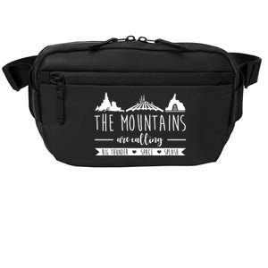 The Mountains Are Calling Big Thunder Space Splash Crossbody Pack