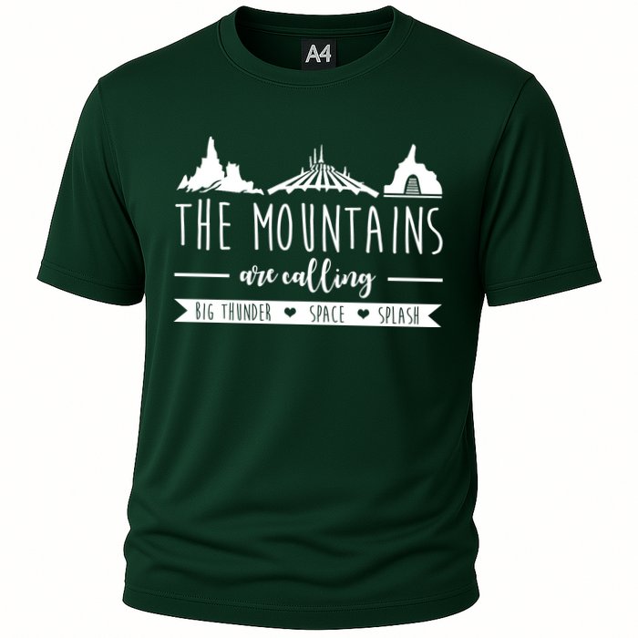 The Mountains Are Calling Big Thunder Space Splash Performance Shirt