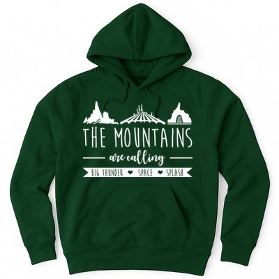 The Mountains Are Calling Big Thunder Space Splash Hoodie