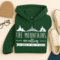 The Mountains Are Calling Big Thunder Space Splash Hoodie